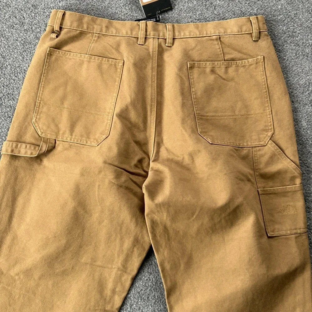The North Face Pants Mens 38x30 Brown Berkeley Canvas Carpenter Utility Workwear